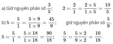 Toán lớp 4 trang 117, 118 Luyện tập quy đồng mẫu các phân số