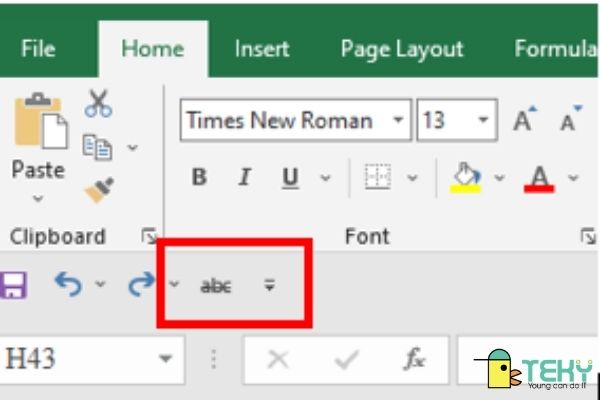 Cách gạch ngang chữ trong Excel đơn giản, nhanh nhất