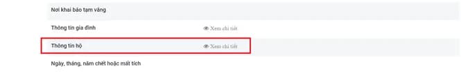 Hướng dẫn tra cứu số sổ hộ khẩu điện tử online