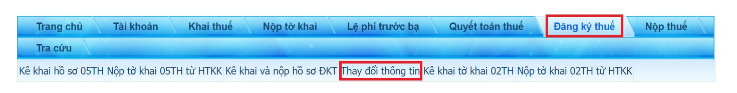 Hướng dẫn mới nhất cập nhật thông tin CCCD trong đăng ký thuế