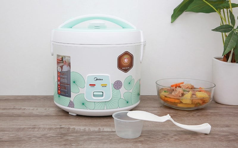 Top 4 mẫu nồi cơm điện có nắp gài thương hiệu Midea dưới 1 triệu