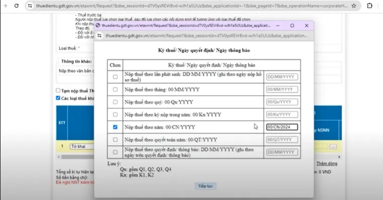 Hướng dẫn cách nộp thuế môn bài online năm 2024