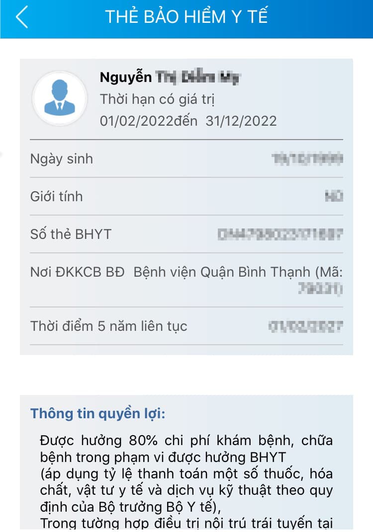 Làm sao để biết được thẻ bảo hiểm y tế còn hạn hay không?