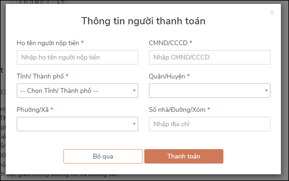 Hướng dẫn nộp phạt vi phạm giao thông online đơn giản, nhanh chóng