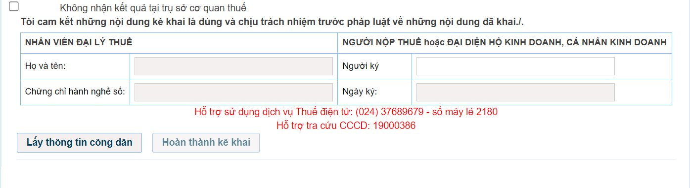 Hướng dẫn mới nhất cập nhật thông tin CCCD trong đăng ký thuế