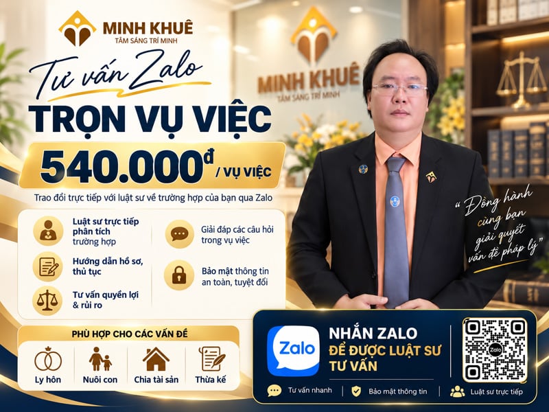 Luật sư tư vấn ly hôn trực tuyến qua zalo