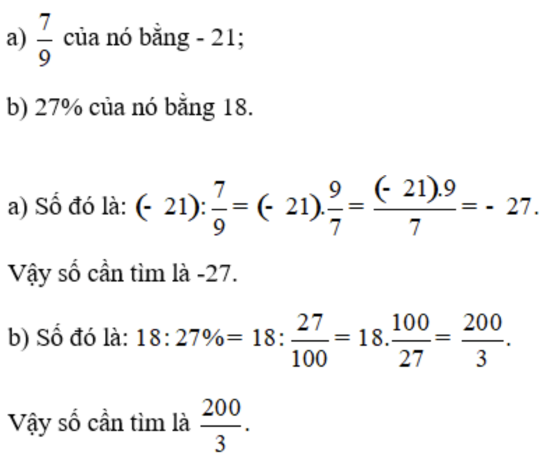 70 bài tập Toán lớp 6 – Ôn tập phần Số học Có lời giải mới nhất