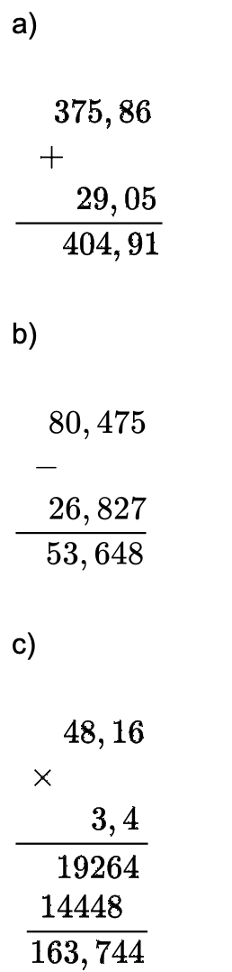 Toán lớp 5 trang 61, 62 Luyện tập chung phép nhân có đáp án