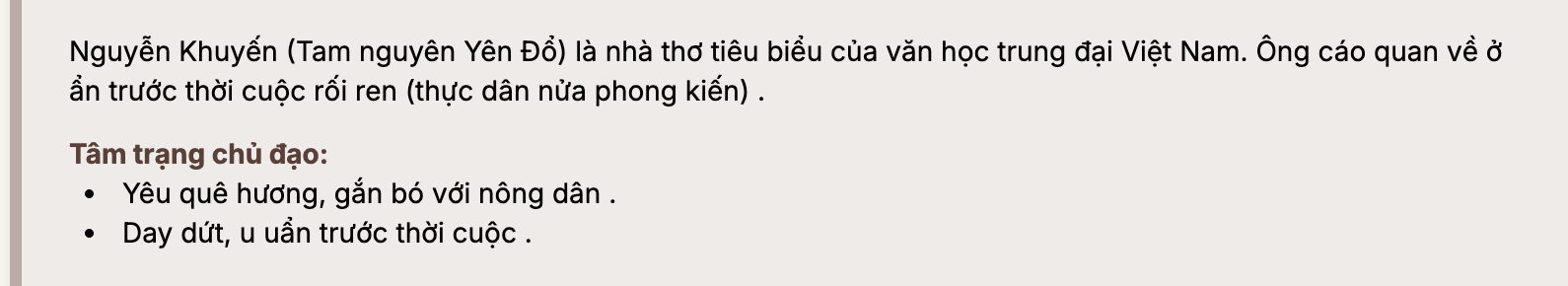 Nội dung và nghệ thuật của bài thơ Thu Vịnh của Nguyễn Khuyến