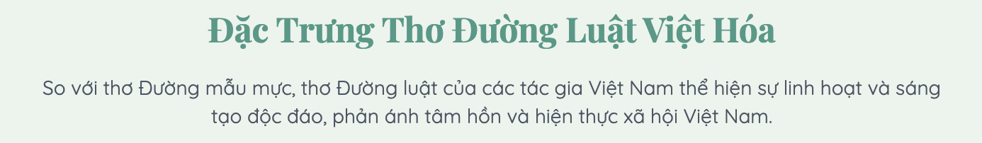 Thơ thất ngôn bát cú Đường luật là gì? Ví dụ thơ thất ngôn bát cú?