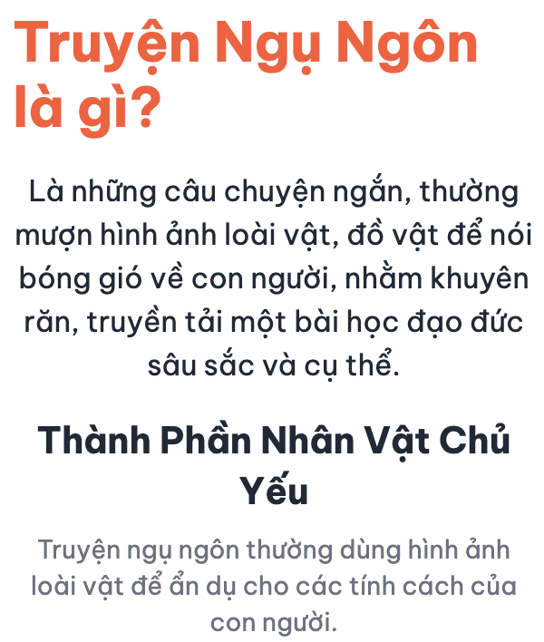 Truyện ngụ ngôn là gì lớp 7? Truyện ngụ ngôn và truyện cổ tích khác nhau như thế nào?