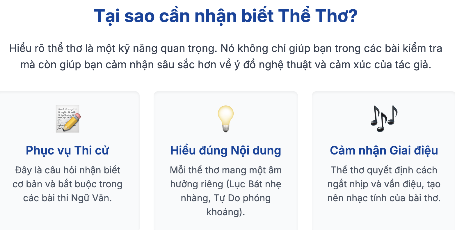 Thể thơ là gì? Các thể thơ và cách nhận biết đơn giản nhất?