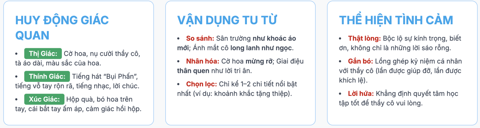 Bài văn tả ngày nhà giáo Việt Nam 20/11 ngắn, hay