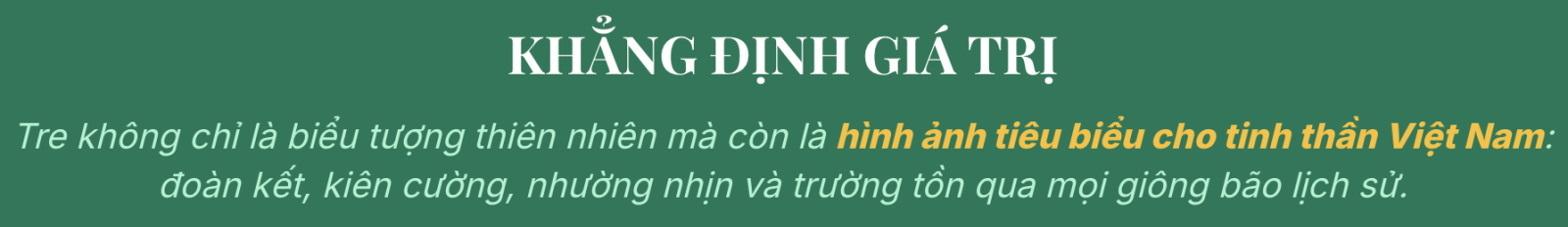Viết đoạn văn ngắn trình bày cảm nhận của em về đoạn thơ Tre Việt Nam
