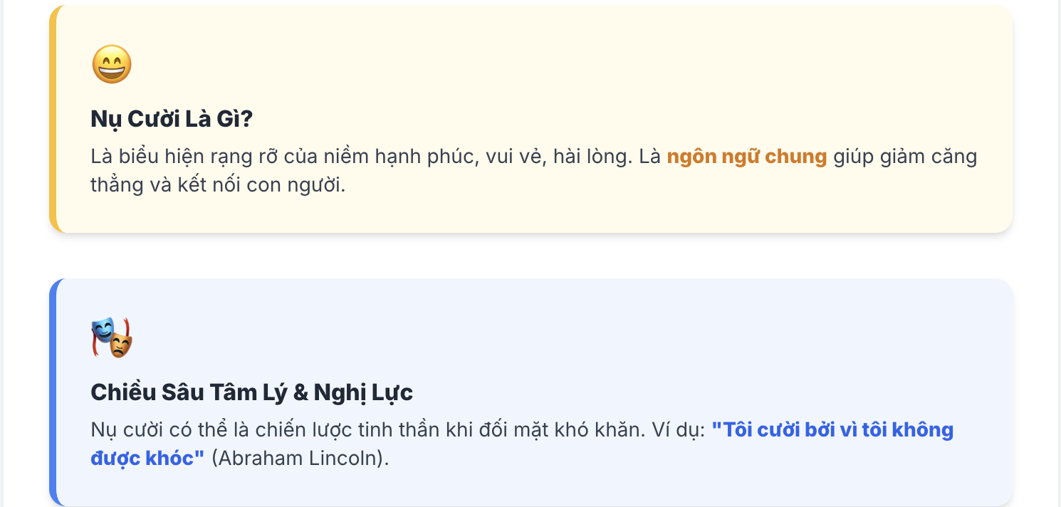 Nghị luận ý nghĩa của nụ cười trong cuộc sống chọn lọc hay nhất