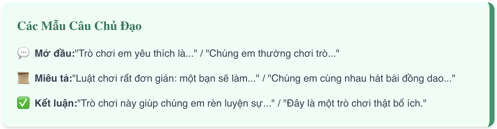 Đoạn văn về trò chơi dân gian lớp 2 chọn lọc hay nhất