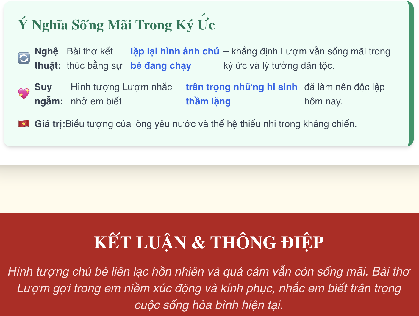 Viết đoạn văn nêu cảm nghĩ về bài thơ Lượm