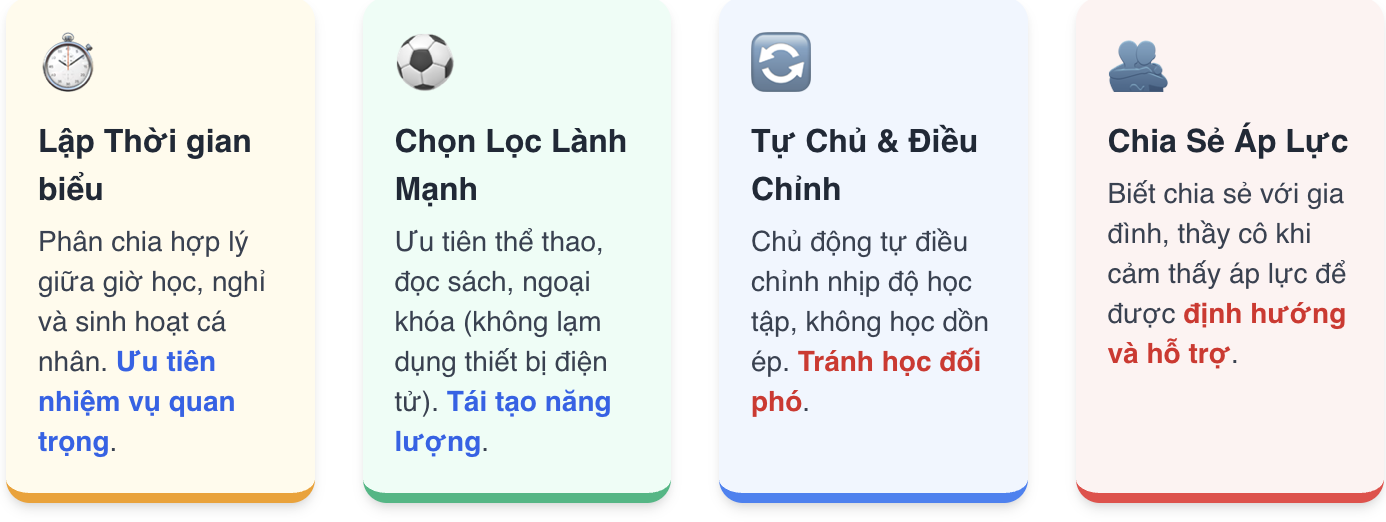 Nghị luận học sinh nên cân bằng giữa việc học tập và hoạt động giải trí thế nào?