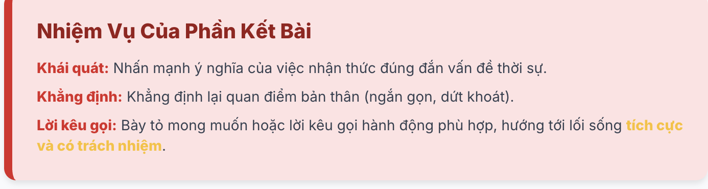 Trình bày ý kiến về một vấn đề có tính thời sự trong đời sống của lứa tuổi học sinh