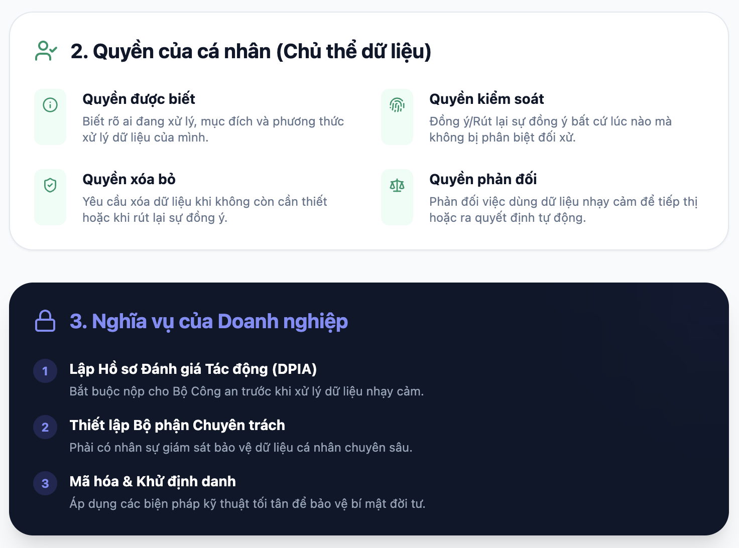 Từ 2026: Dữ liệu đời sống tình dục có phải là dữ liệu nhạy cảm?