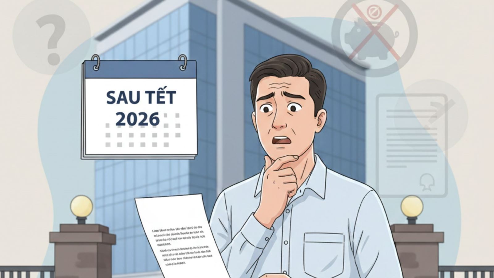 Sau Tết 2026 nghỉ việc không báo trước: Coi chừng mất trắng trợ cấp và bồi thường?