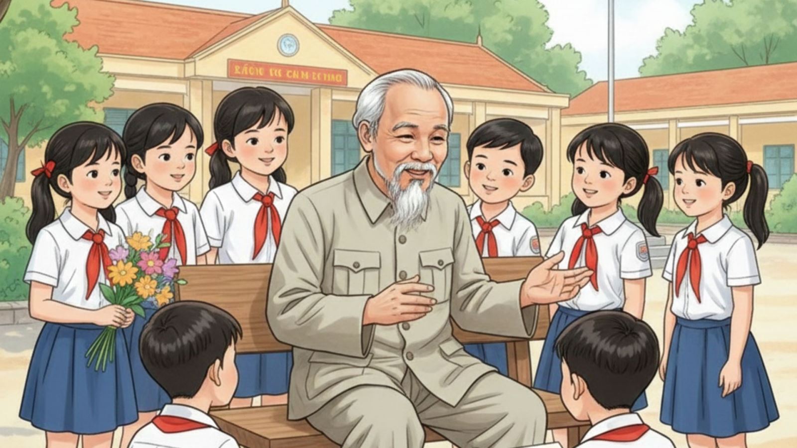 Kể về nhân vật lịch sử Bác Hồ lớp 4 chọn lọc hay nhất