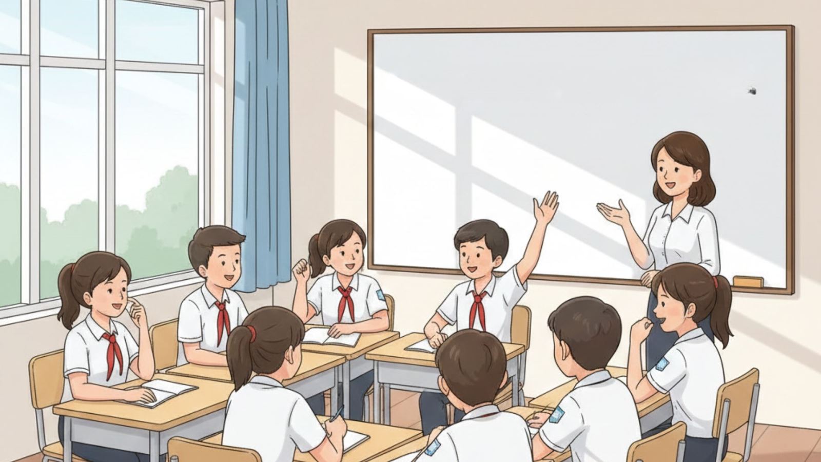 Trình bày ý kiến về một vấn đề có tính thời sự trong đời sống của lứa tuổi học sinh