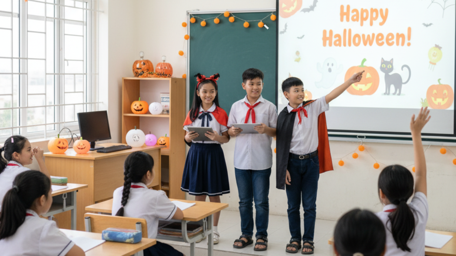 Mẫu bài thuyết trình về Halloween bằng tiếng Anh hay, ấn tượng