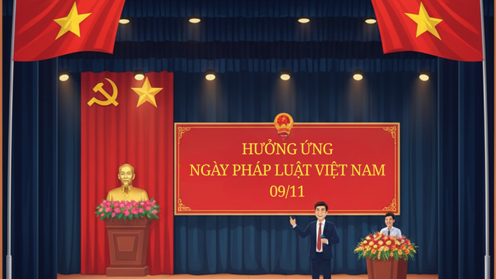Kịch bản chương trình ngày Pháp luật Việt Nam 9/11