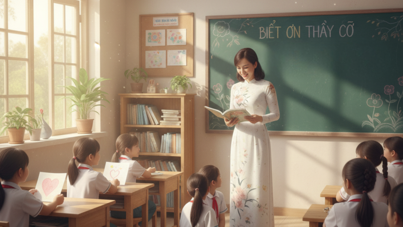 Mẫu bài dự thi những kỷ niệm sâu sắc về thầy cô và mái trường (500 chữ)