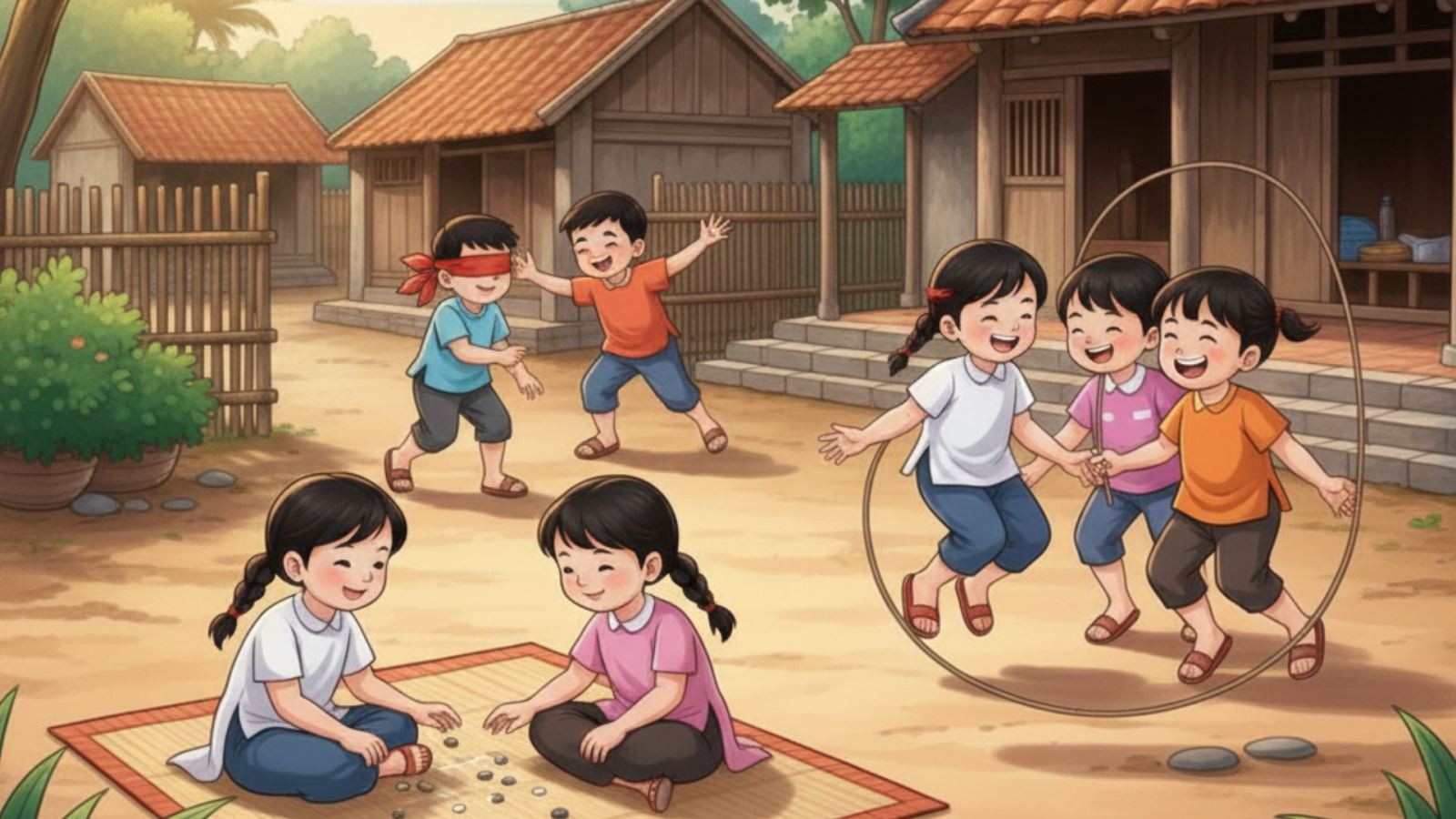 Viết bài văn kể về một trò chơi thời thơ ấu của em hay, ý nghĩa