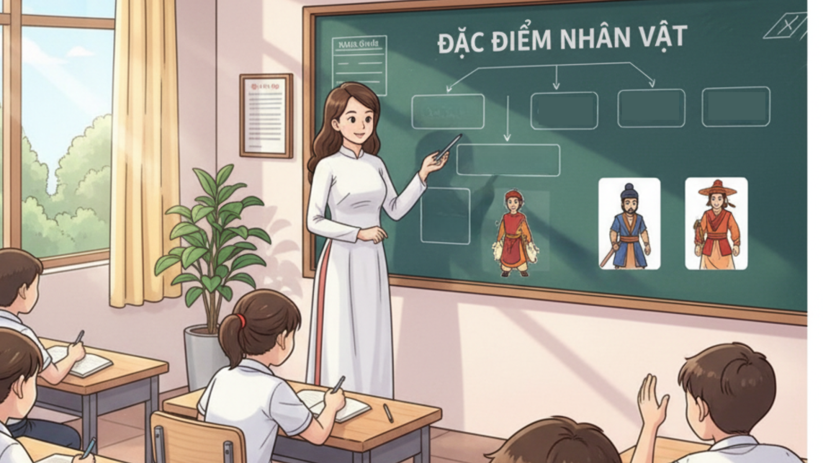 Bài văn phân tích đặc điểm nhân vật trong một tác phẩm văn học