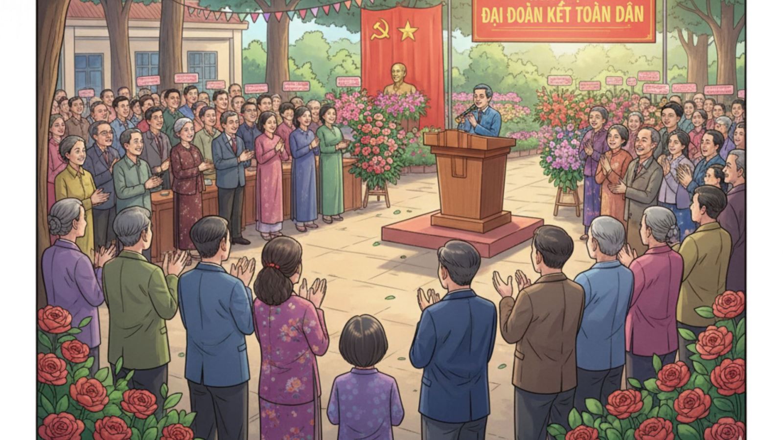 Bài phát biểu Ngày hội đại đoàn kết của lãnh đạo hay, ý nghĩa