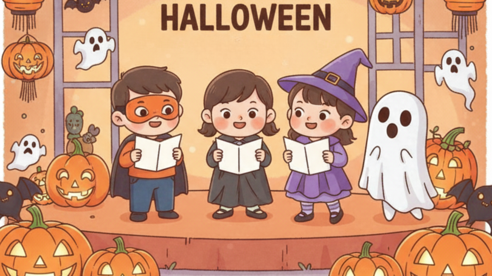 Bài thơ về Halloween cho trẻ em hay, dễ thuộc