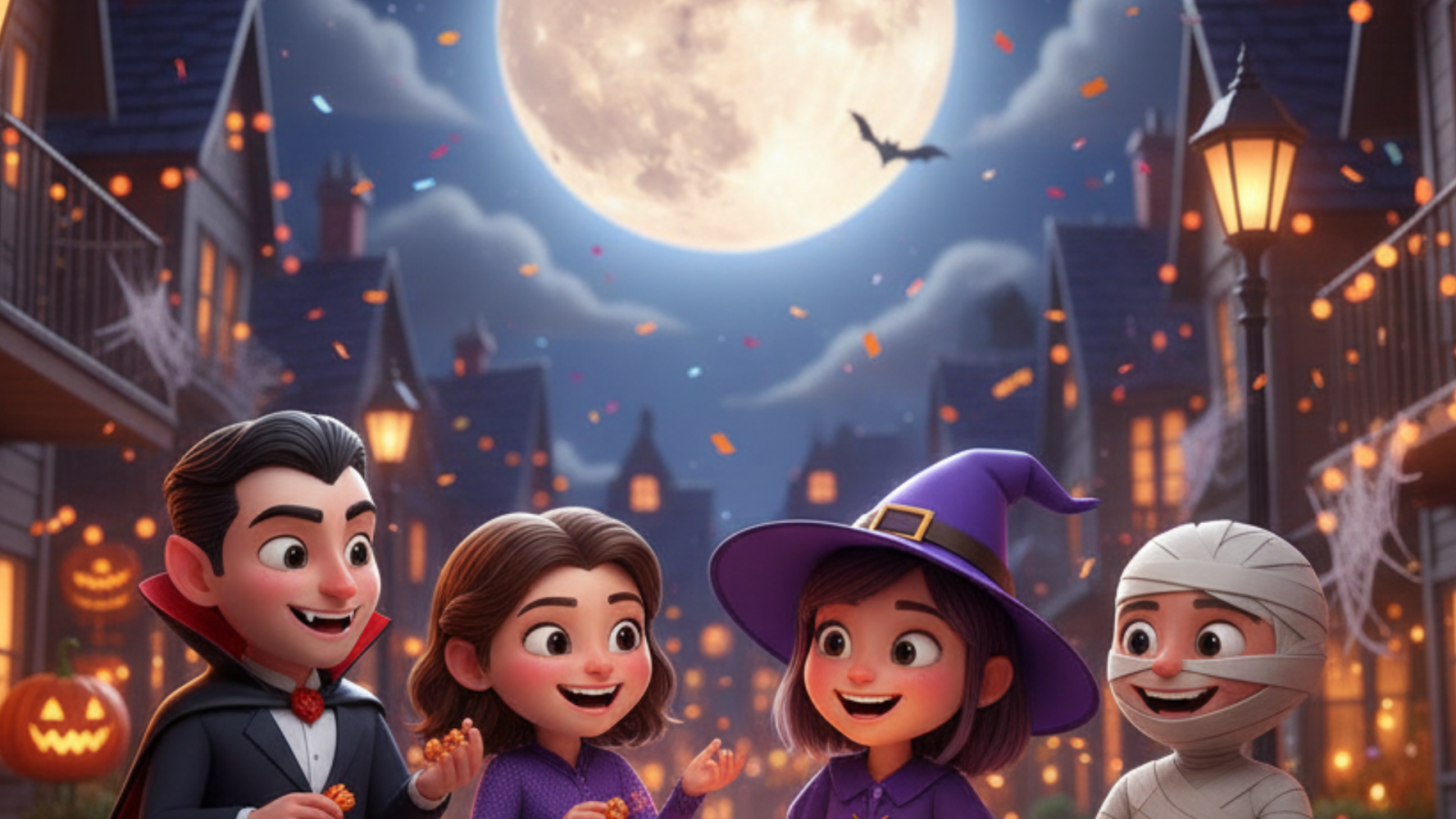 Lời chúc Halloween 31/10 hài hước, ấn tượng, ngắn gọn cho bạn bè, người thân