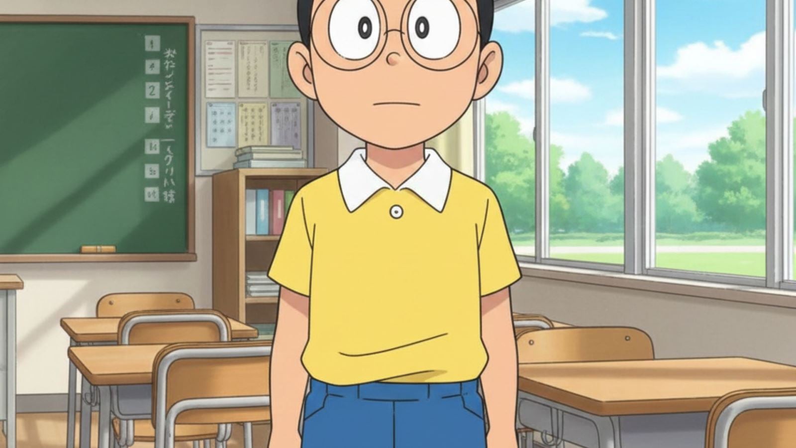 Bài văn tả nhân vật hoạt hình Nobita lớp 5