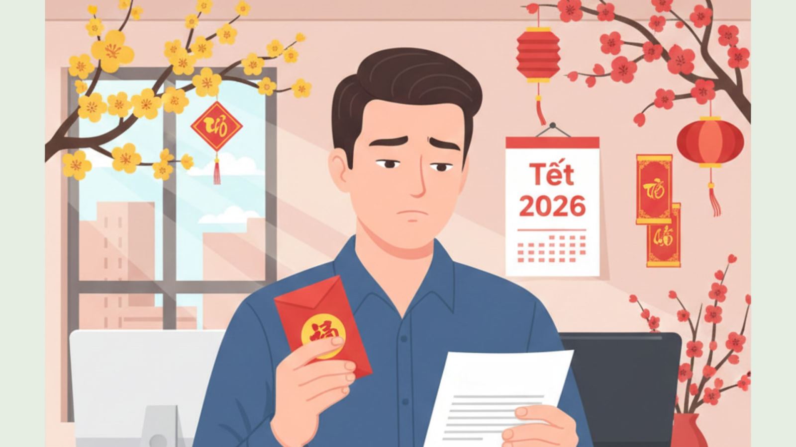 Thưởng Tết 2026: Nghỉ việc trước Tết có được nhận tiền thưởng không?