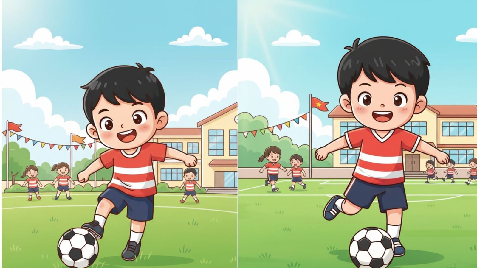 Viết đoạn văn ngắn về ước mơ làm cầu thủ bóng đá lớp 3