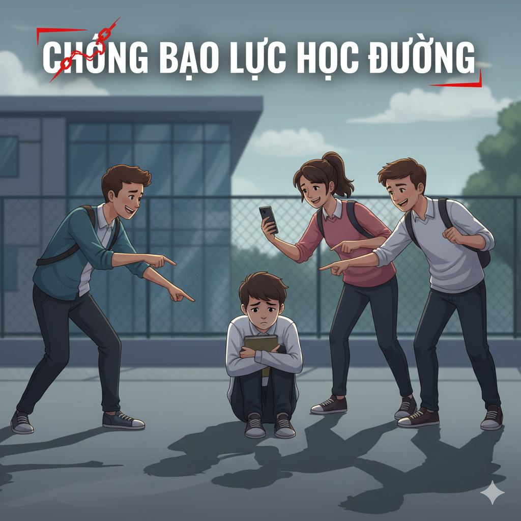 Trình bày ý kiến về hiện tượng bắt nạt trong trường học hiện nay