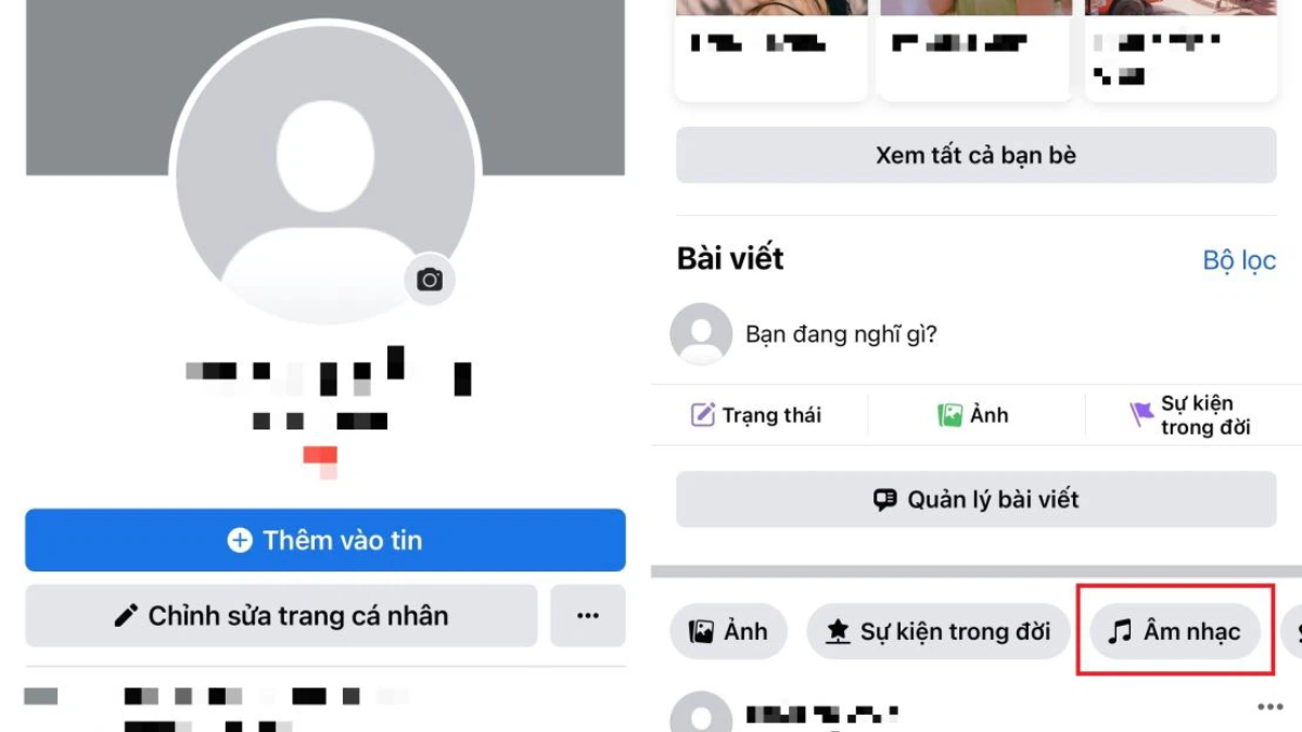 Cách thêm, xóa/bỏ ghim bài hát trên tiểu sử trang cá nhân Facebook