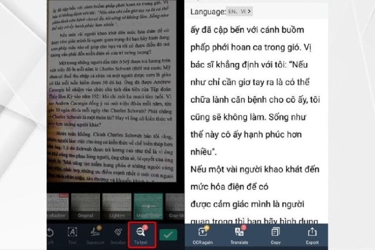 Cách chuyển văn bản hình ảnh sang Word đơn giản, nhanh chóng