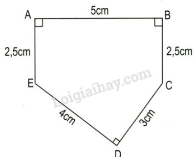 Tính chu vi và diện tích mảnh đất