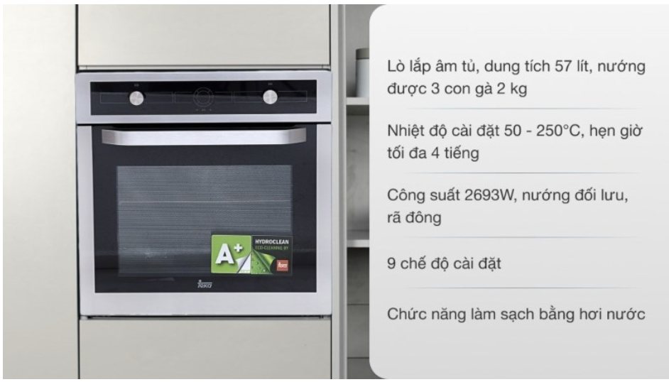 Top 5 thương hiệu lò nướng châu Âu bền đẹp cho gia đình