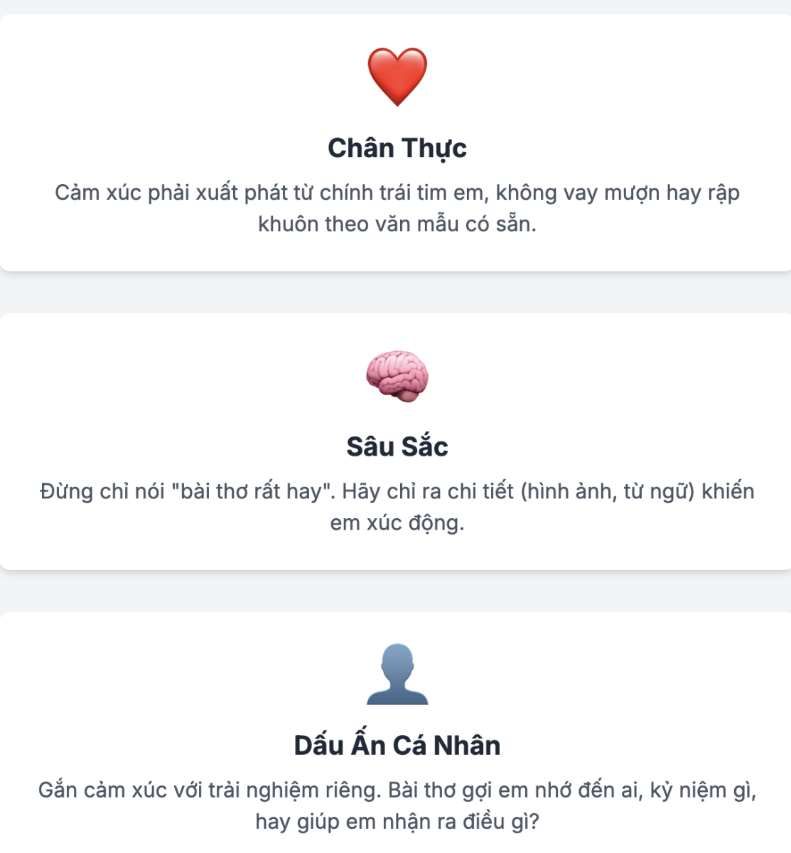 Đoạn văn thể hiện tình cảm cảm xúc của em về 1 bài thơ thuộc chủ điểm thế giới tuổi thơ