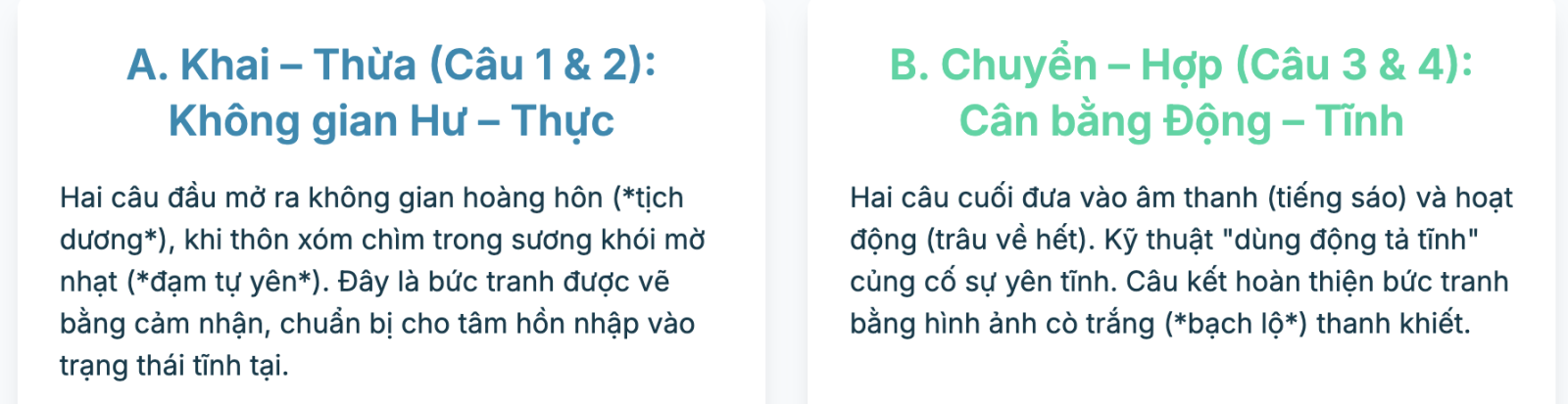 Phân tích bài thơ Thiên Trường vãn vọng của Trần Nhân Tông lớp 8