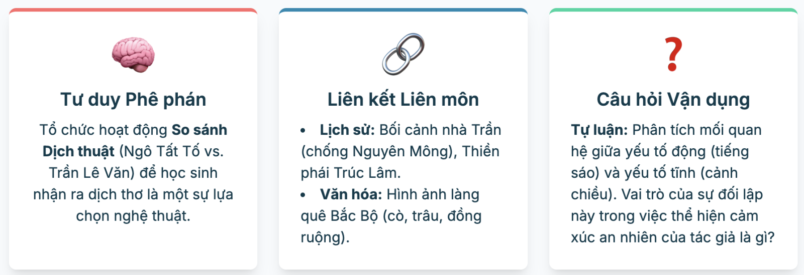 Phân tích bài thơ Thiên Trường vãn vọng của Trần Nhân Tông lớp 8