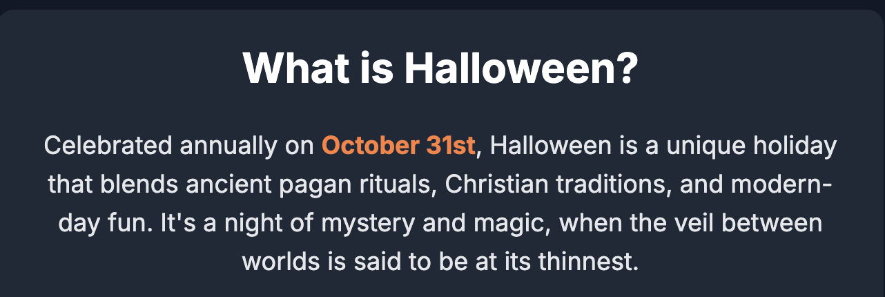 Mẫu bài thuyết trình về Halloween bằng tiếng Anh hay, ấn tượng