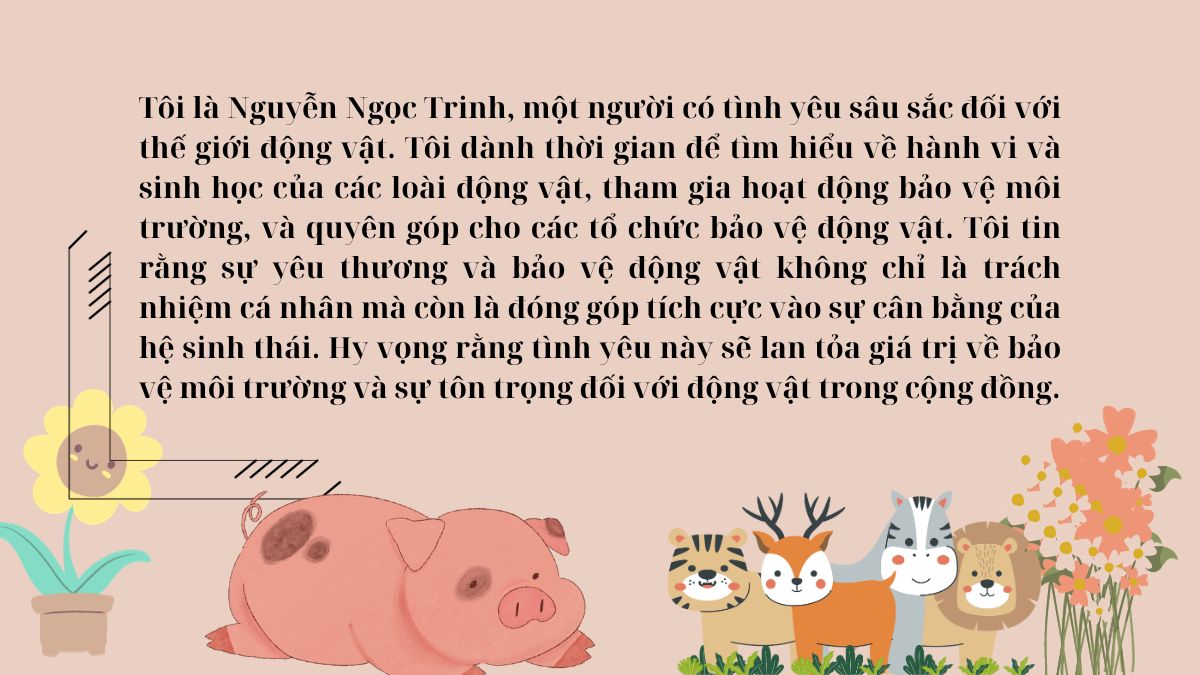 Viết đoạn văn giới thiệu bản thân vào một tấm thẻ rồi trang trí thật đẹp