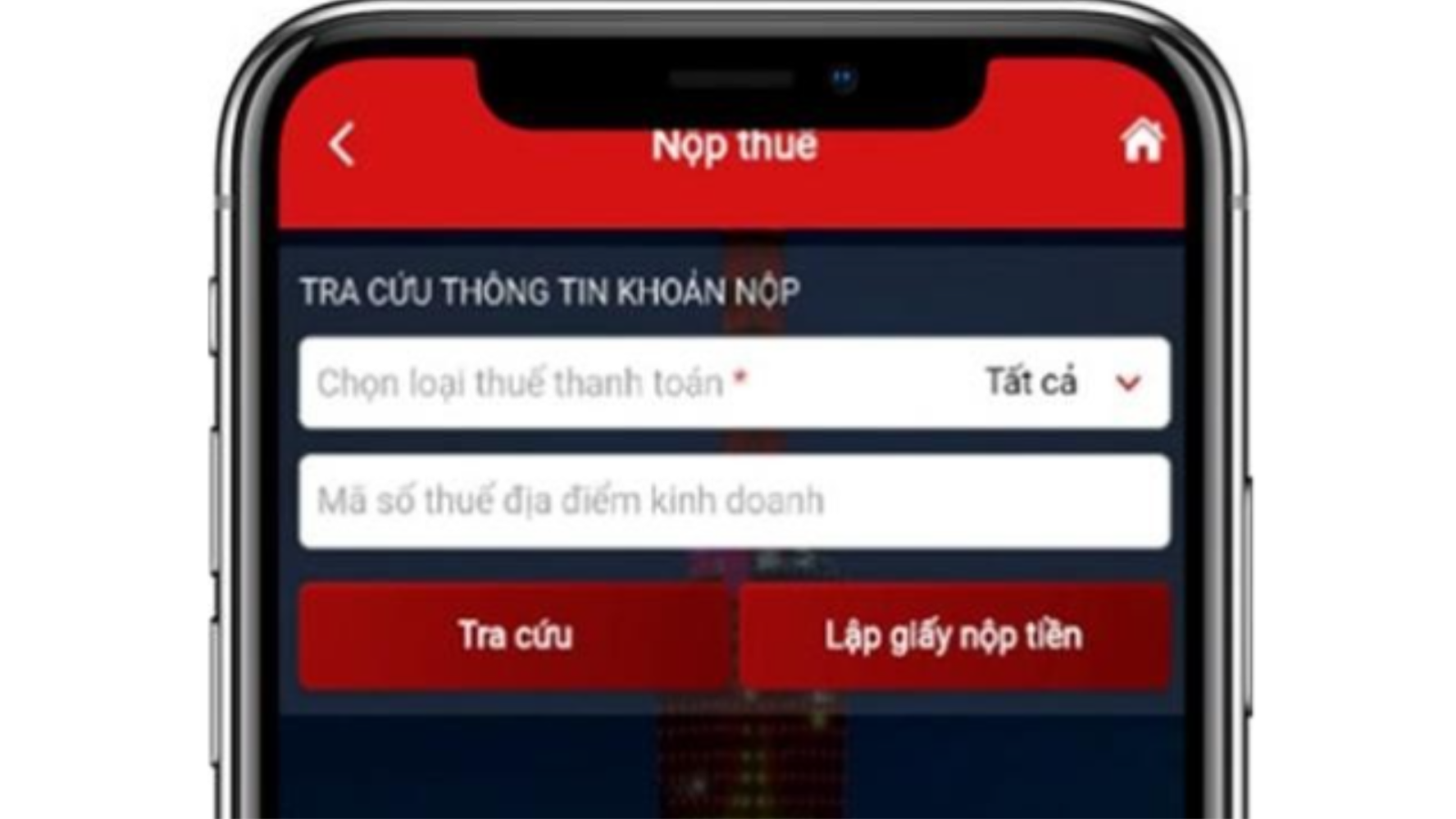 Hướng dẫn nộp thuế điện tử trên ứng dụng eTax Mobile
