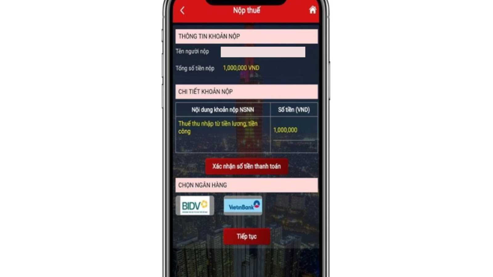 Hướng dẫn nộp thuế điện tử trên ứng dụng eTax Mobile